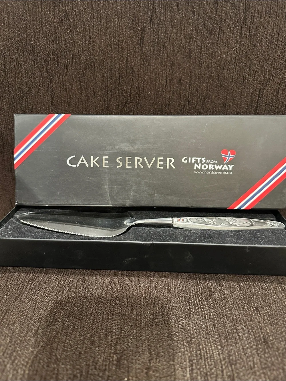 Silver Cake Server